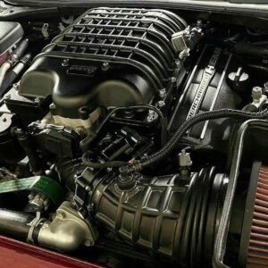 Full Hellcat Supercharger Coating Matte Black